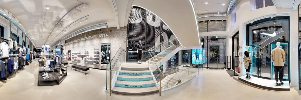 Matter Port 360 Overview Nike Store Milan